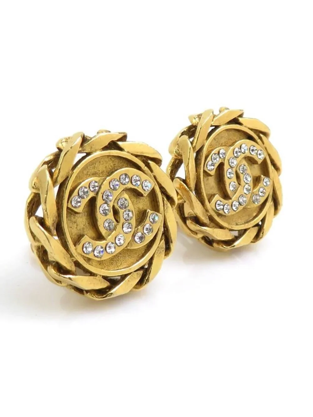 Chanel Earrings Gold